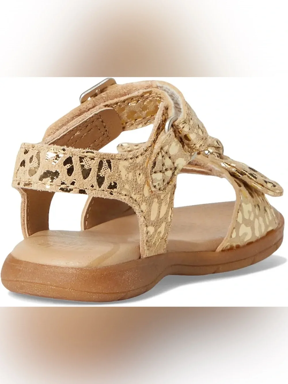 Brand New Stride Rite Toddler Girls Whitney Leopard Sandals, Size 10, NWT